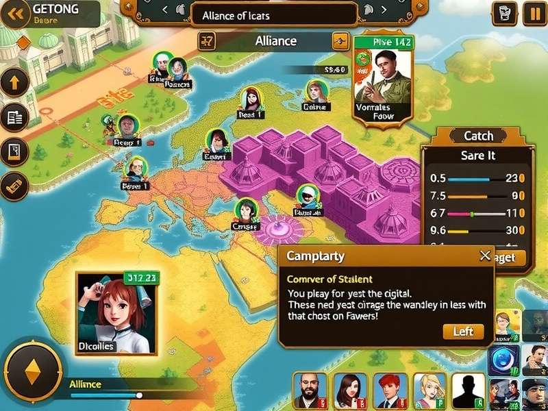 Dignified Ruler S March alliance and combat interface